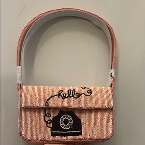 NWT Anthropologie Fiona Beaded Bag